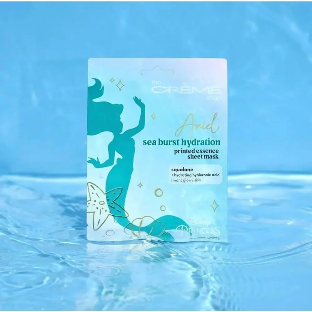 The Crème Shop x Disney - ARIEL 3 Pack Sea Burst Hydration Sheet Masks